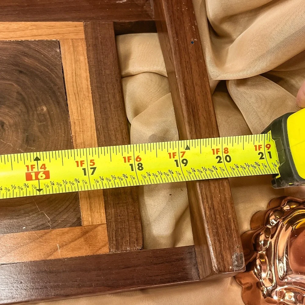 Two Toned Wooden‎ Serving Tray